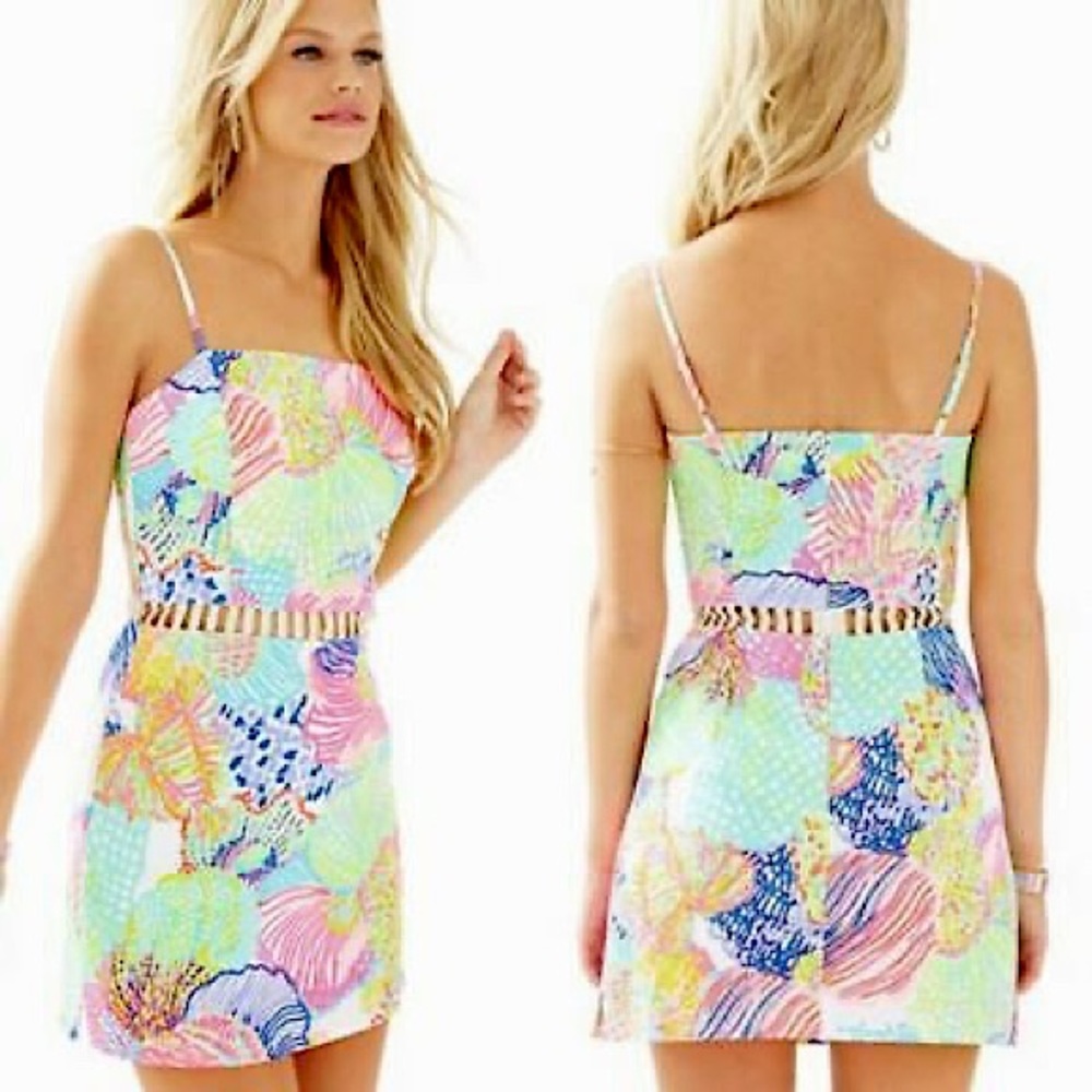 Lilly Pulitzer Ziggy Romper in Roar of the Seas
